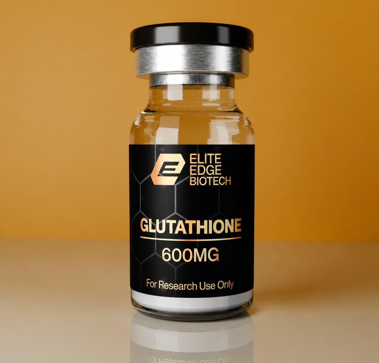 Elite Edge Biotech Glutathione 600mg research vial