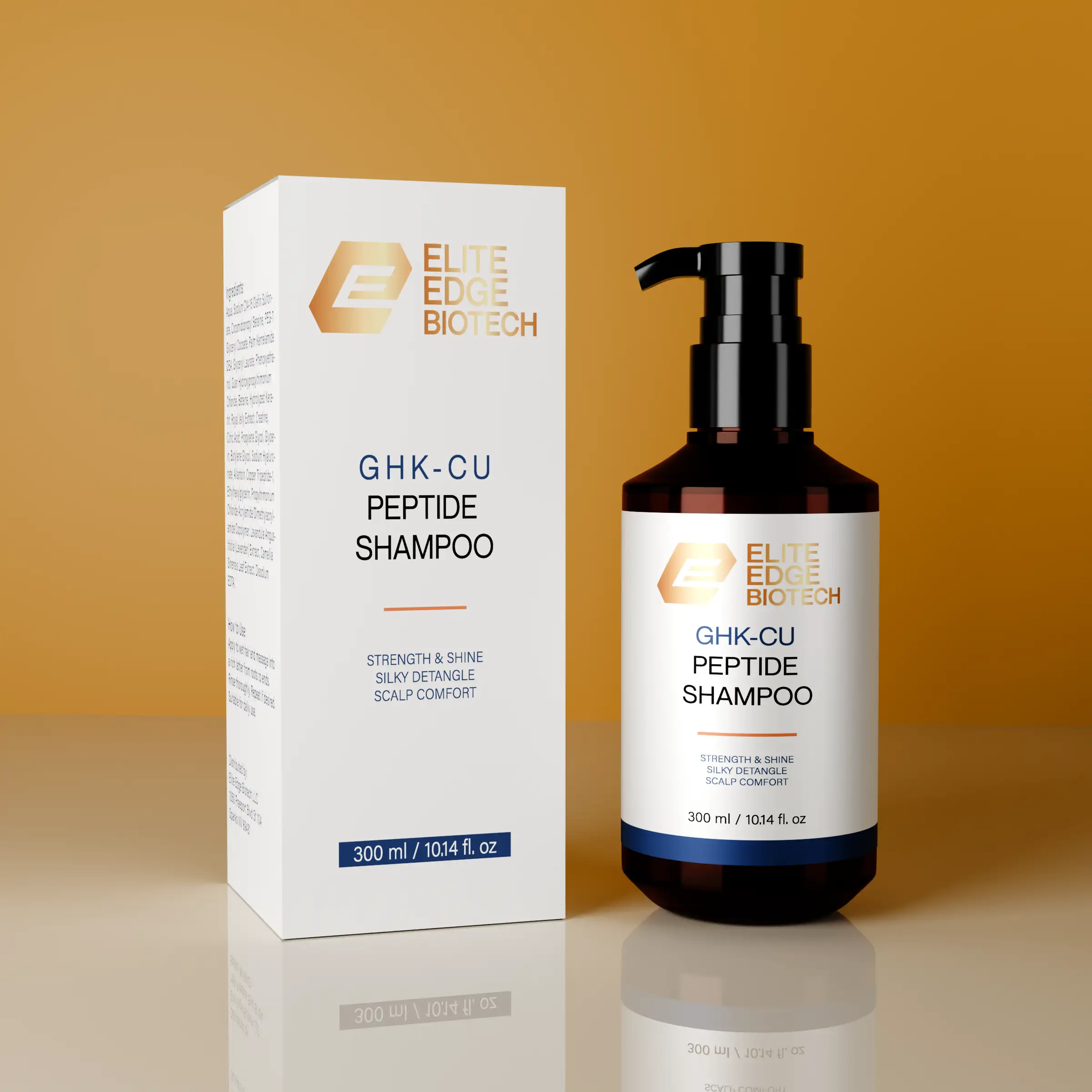 Elite Edge Biotech GHK-CU PEPTIDE SHAMPOO research vial