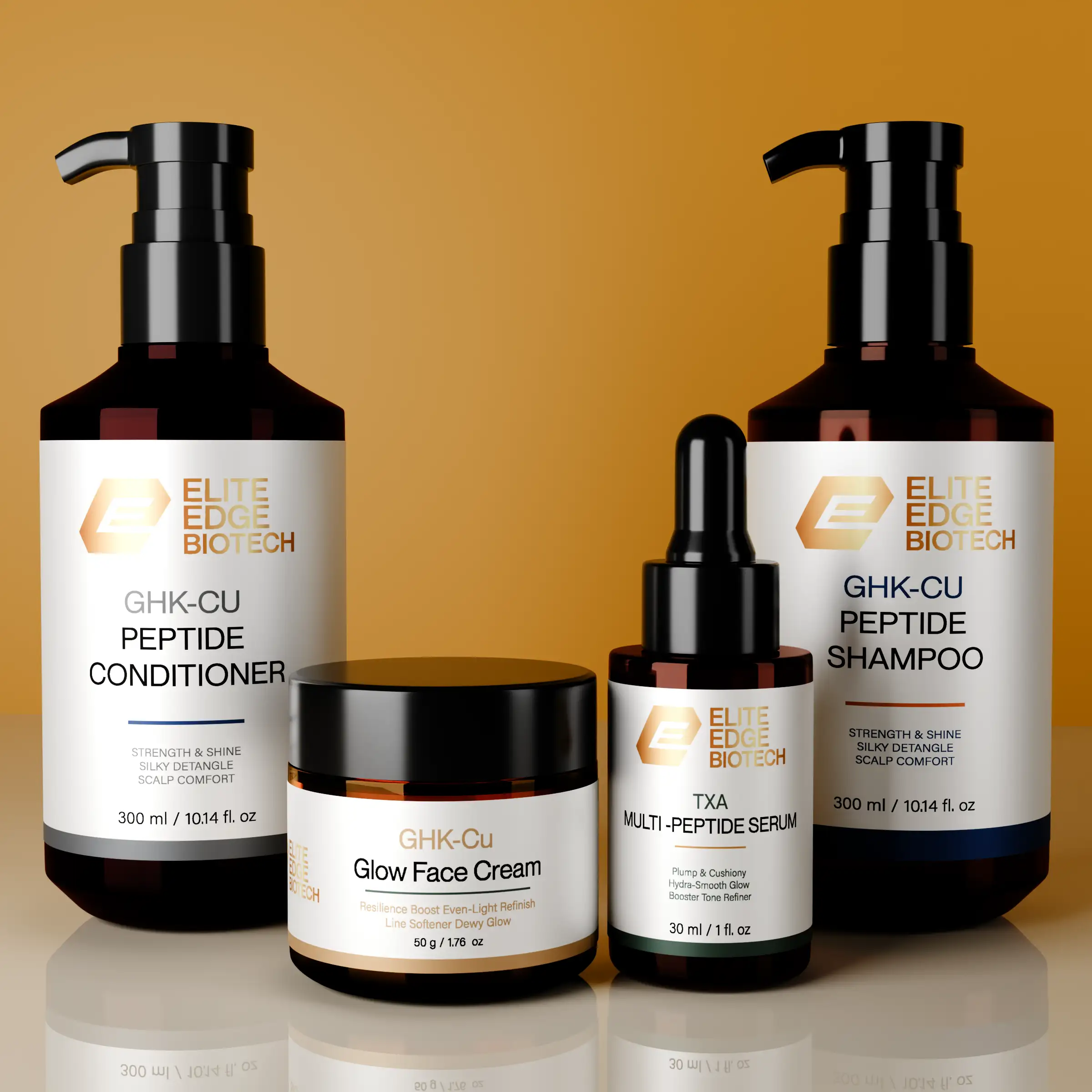 Elite Edge Biotech Complete Hair + Skin System research vial